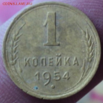 1 копейка 1954 года  окончание 07.02.17  23-00 мск - DSC02885.JPG