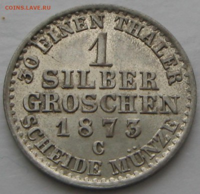 6 талера 1844 - реверс