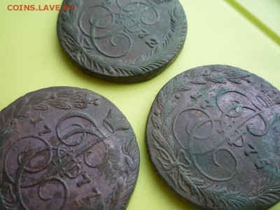 5 копеек 1772,75,77 гг,ем,до 5.02. - 70-2