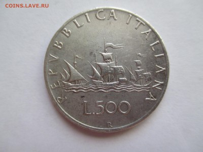 ИТАЛИЯ 500 ЛИР  1961  КОРАБЛИК ДО  7 2 2017 22 00 МСК - IMG_0274.JPG