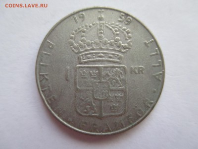 Швеция 1 крона 1959  не частая ДО 7  2 2017   2200 МСК - IMG_0269.JPG