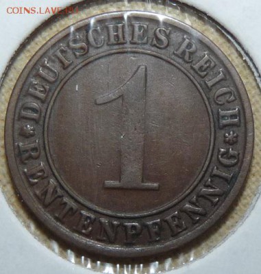 1 рентенпфенниг 1924 Е, до 22.00 7.02. - P1160693.JPG