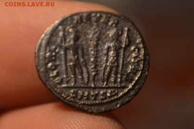 монета Римской Империи IV век от Р,Х. - CSC_1066.JPG