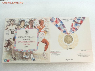 Великобритания 2 фунта 1986 Игры стран содружества BUNC блис - s-l1600 (8)