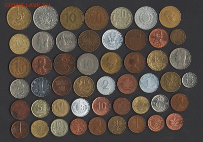 50 иностранных монет 1875-2013гг до 08.02.17 - 50иностр1