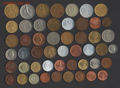 50 иностранных монет 1875-2013гг до 08.02.17 - 50инлстр2