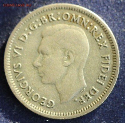 С 1 руб. АВСТРАЛИЯ 6 пенсов 1950г. ГЕОРГ-VI до 9.02 в 22 - IMG_4479.JPG