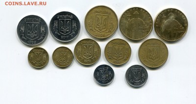 Украина 1,2,5,10,25,50коп и 1гривна(12шт) до 07.02 - img876