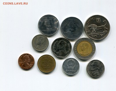 Лот иностранных монет 10шт до 07.02 в 21.00 мск - img878