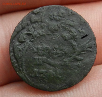 Полушка 1748 - Брак . - 34