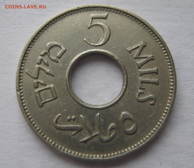 ПАЛЕСТИНА (Британский мандат) 5 милс 1939. ХОРОШАЯ. 10.02.17 - 126.JPG