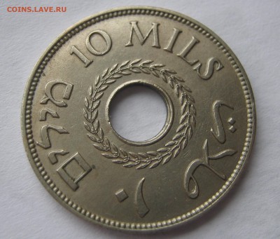 ПАЛЕСТИНА (Британский мандат) 10 милс 1935. ОТЛИЧНАЯ. 10.02. - 135.JPG