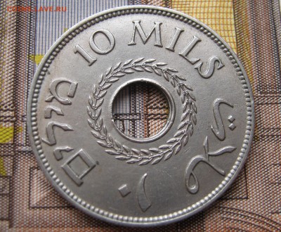ПАЛЕСТИНА (Британский мандат) 10 милс 1935. ОТЛИЧНАЯ. 10.02. - 130.JPG