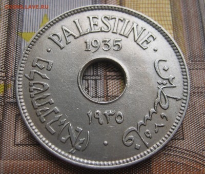 ПАЛЕСТИНА (Британский мандат) 10 милс 1935. ОТЛИЧНАЯ. 10.02. - 134.JPG