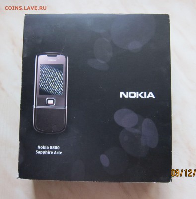 ТЕЛЕФОН Nokia 8800 Sapphire Arte black до 06.02. 12-00мск - 1