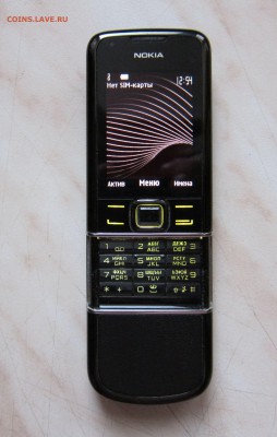 ТЕЛЕФОН Nokia 8800 Sapphire Arte black до 06.02. 12-00мск - 12