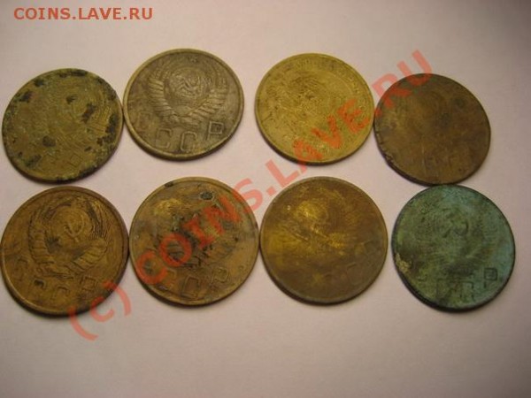 Продам 5 копеек 1931-49.55.46.48.57 годов - набор пятаков2