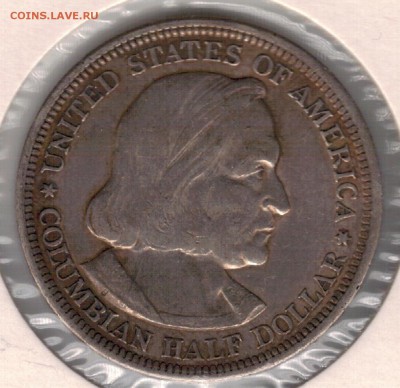 2 ДОЛЛАРА 1893 КОЛУМБ ДО 09.02.17 В 22.00МСК (Д472) - 5-сша1893а