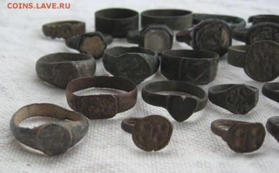 Перстни и кольца.(копанина) 30 шт. до 06.02 в 22.00мск. - 2.JPG