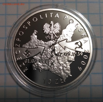 ПОЛЬША,10 злотых 2009г(70 лет бомбардировке)!до 7.02.2017 - IMG_20170205_173715