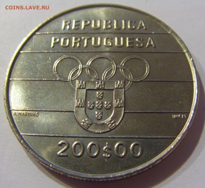 200 эскудо 1992 олимпиада Португалия 11.02.2017 22:00 МСК - CIMG9534.JPG