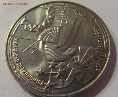 100 эскудо 1990 астрономия Португалия 11.02.17 22:00 МСК - CIMG9712.JPG