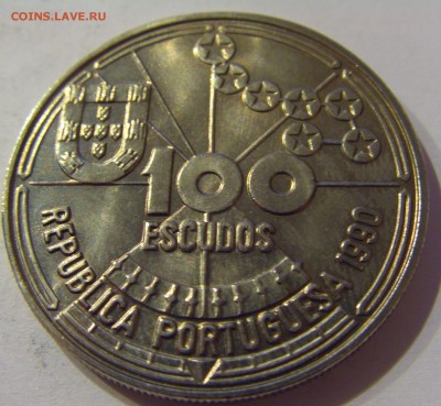 100 эскудо 1990 астрономия Португалия 11.02.17 22:00 МСК - CIMG9710.JPG