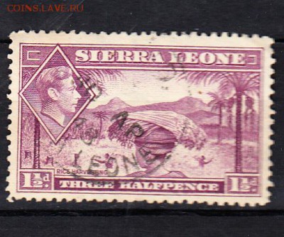 Колонии Сьерра Леоне 1938г 1м - 63