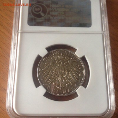 2 марки 1904 Саксония , Посмертные в слабе AU 58 - sZ0UrZGoqwc
