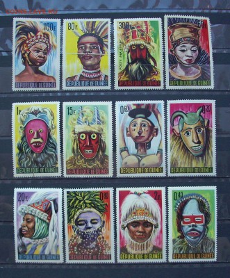 ГВИНЕЯ. 1965 г.. Маски. (чистые)  До 11.02.17 г.. - IMG_5425.JPG