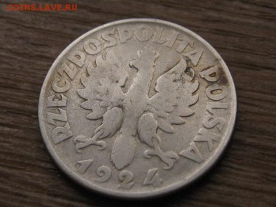 Польша 2 злотых 1924 Ag до 08.02.17 в 22.00 М - IMG_4081.JPG