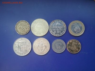 Солянка иностранных монет 8шт.      10.02.17      22.00 - 20170206_120731