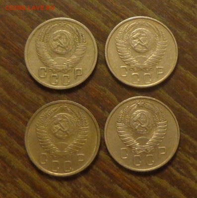 15 копеек 1952, 53, 55, 57 4 штуки до 12.02, 22.00 - 15 к 1952,53,55,57 разнобой_2