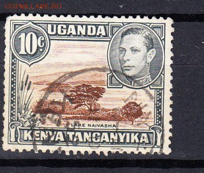 Колонии Кения Уганда 1938 1м 10с - 128