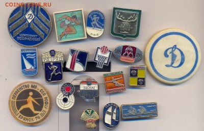 значки корабли, самолеты, лениниана, спорт, праздники - спорт значки0001
