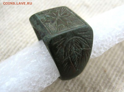 Перстент с узором.(копаный) до 07.02 в 22.00мск.Короткий. - 3.JPG