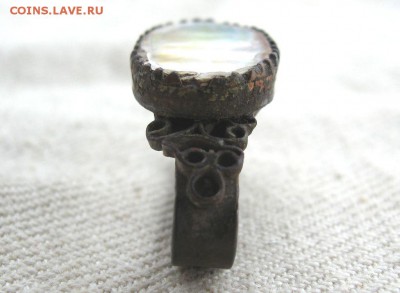 Перстень со вставкой.(копаный) до 07.02 в 22.00мск.Короткий. - 8.JPG