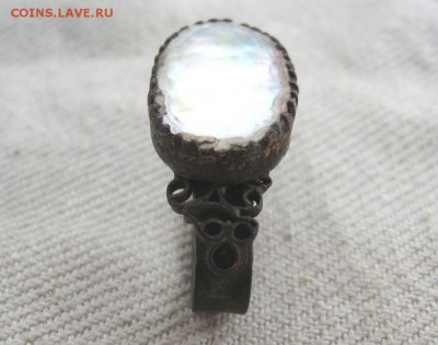 Перстень со вставкой.(копаный) до 07.02 в 22.00мск.Короткий. - 4.JPG