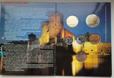 Набор монет Финляндии 1997 - image