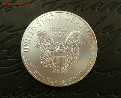 1 доллар USA, серебро UNC - 1s-a