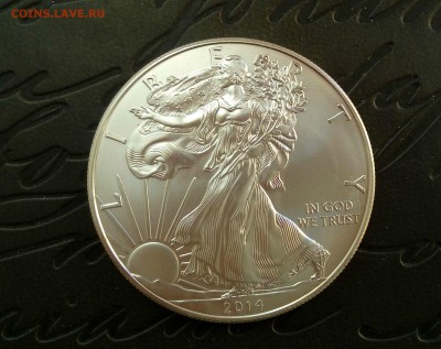 1 доллар USA, серебро UNC - 4s-a