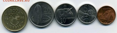 Гана. подборка из 5 монет до 14 02 17 до 22-00 - хх253
