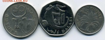 Гамбия. подборка из 3 монет до 14 02 17 до 22-00 мск - хх256