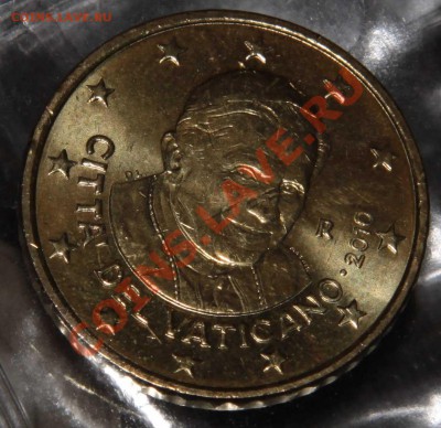 Ватикан 50 cent 2010 и Сан Марино 20,50cent и 1euro - b