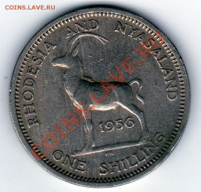 РОДЕЗИЯ И НЬЯСАЛЕНД ШИЛЛИНГ 1956 ДО 27.01.11 В 22.00 МСК - img787