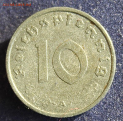 С руб. ГЕРМАНИЯ под СОЮЗНИКАМИ 10 пфеннигов 1947г."А"до14.2 - IMG_4737.JPG