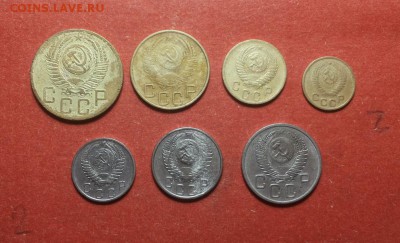 годовой комплект 1953г - 1,2,3,5,10,15,20коп до 14.02 блиц - 1953 годовой 2 2
