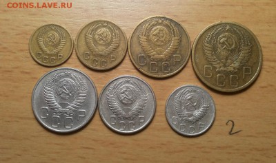 годовой комплект 1955г - 1,2,3,5,10,15,20 коп до 14.02 блиц - 1955 годовой 2 2