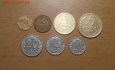 годовой комплект 1956г - 1,2,3,5,10,15,20 коп до 14.02 блиц - 1956 годовой 4 1