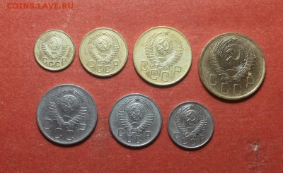 годовой комплект 1957г - 1,2,3,5,10,15,20 коп до 14.02 блиц - 1957 годовой 2 2